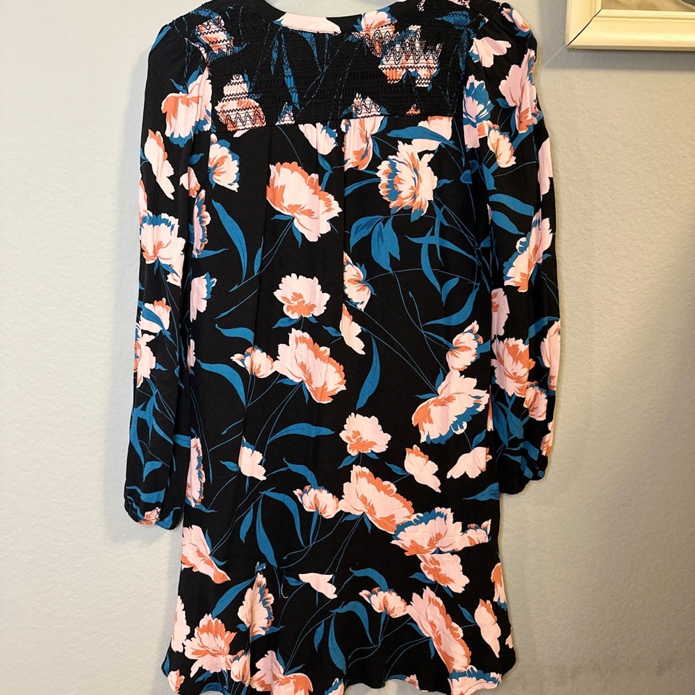 Maeve by Anthropologie Ragonda Tunic Dress with Rich Floral Pattern - Picture 5 of 13